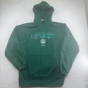 Reebok 2010 Philadelphia Flyers Winter Classic Hoodie Mens XL Green Sweatshirt